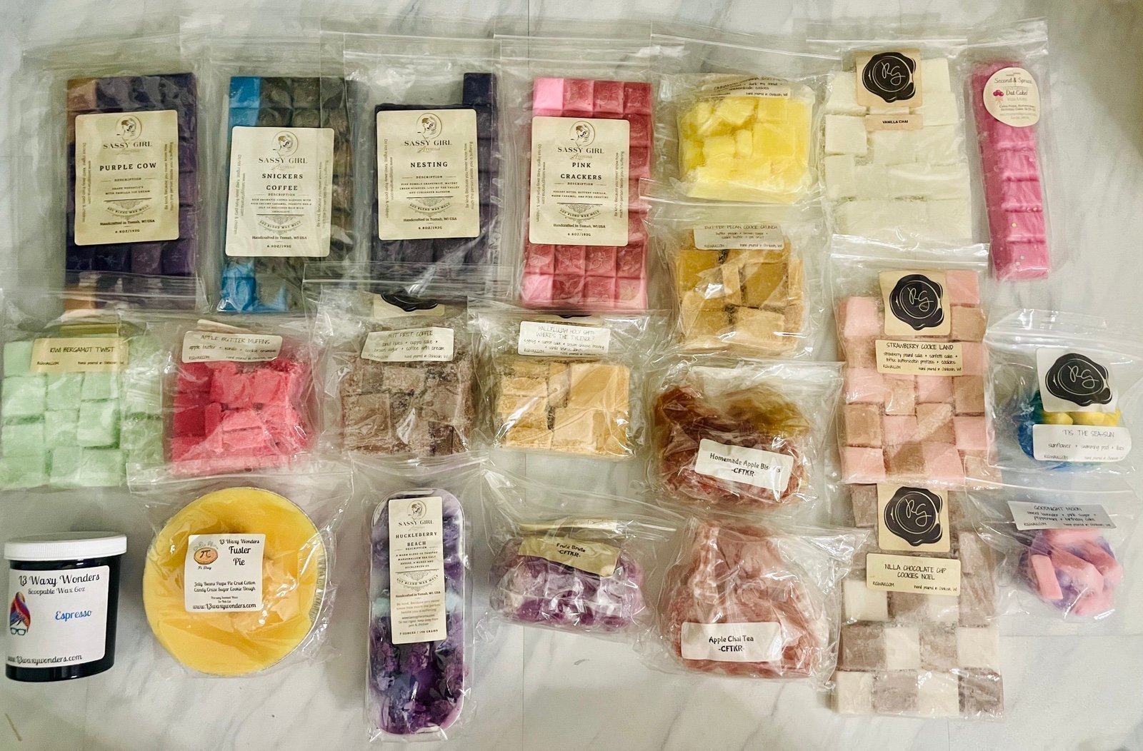 BIG 11lbs Candles from the keeping room Second and Spruce Rosegirls Wax Sassy