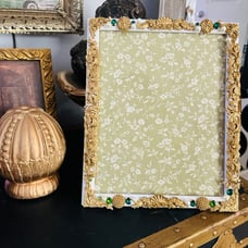 Handmade Vintage-Inspired Victorian Scroll Picture Frame. 8” x 10”