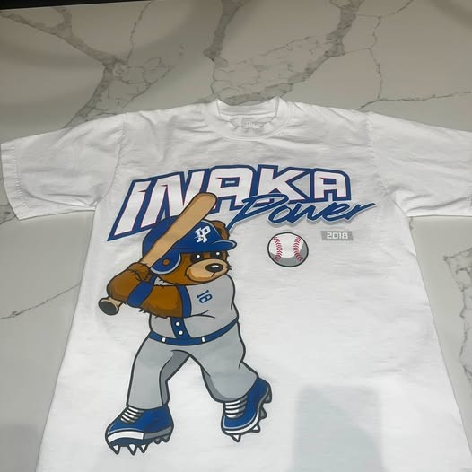 Inaka Graphic Baseball T-Shirt (White)
