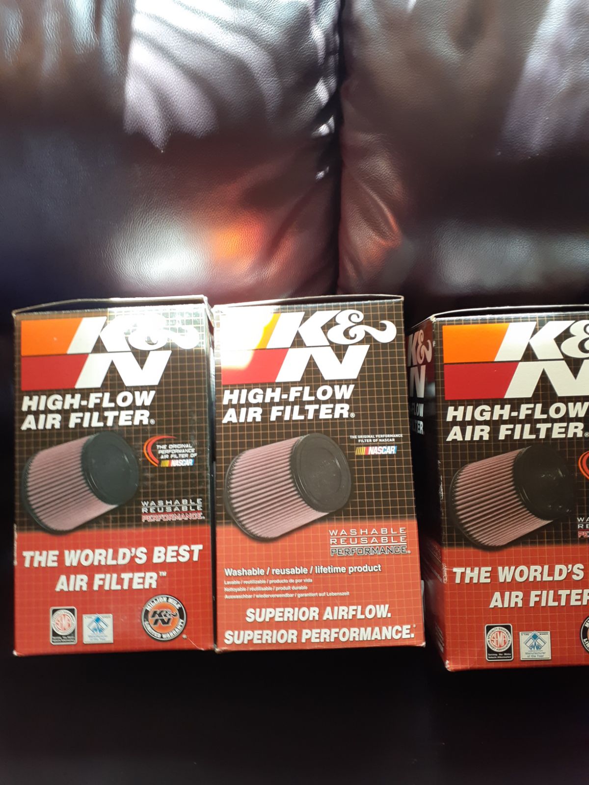 Brand new K&N air filters