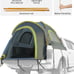 JOYTUTUS Pickup Truck Tent 6.5ft Bed Tent 2.0,Waterproof PU2000mm Double Layer,A