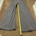 Alo High Waist Risk Taker Trouser Fleece Sizer Medium Fog Gray Wide Leg Flare