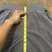 Alo High Waist Risk Taker Trouser Fleece Sizer Medium Fog Gray Wide Leg Flare