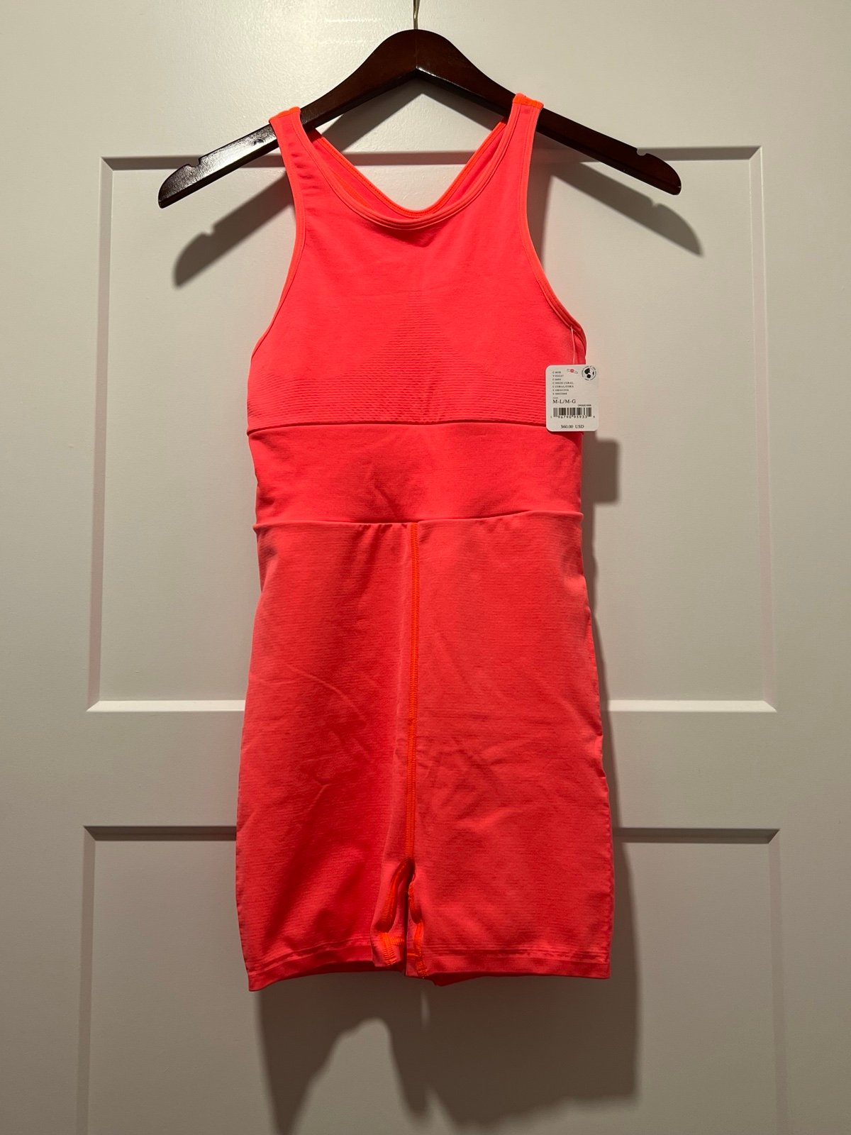 Brand New Free People Runsie Orange