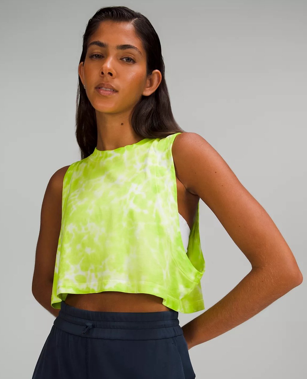 NWT Lululemon All Yours Cropped Cotton Tank Top size 8
