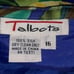 80's Talbots Wrap Skirt Silk Hawaiian Tropical Island Palm Print Knee Length L