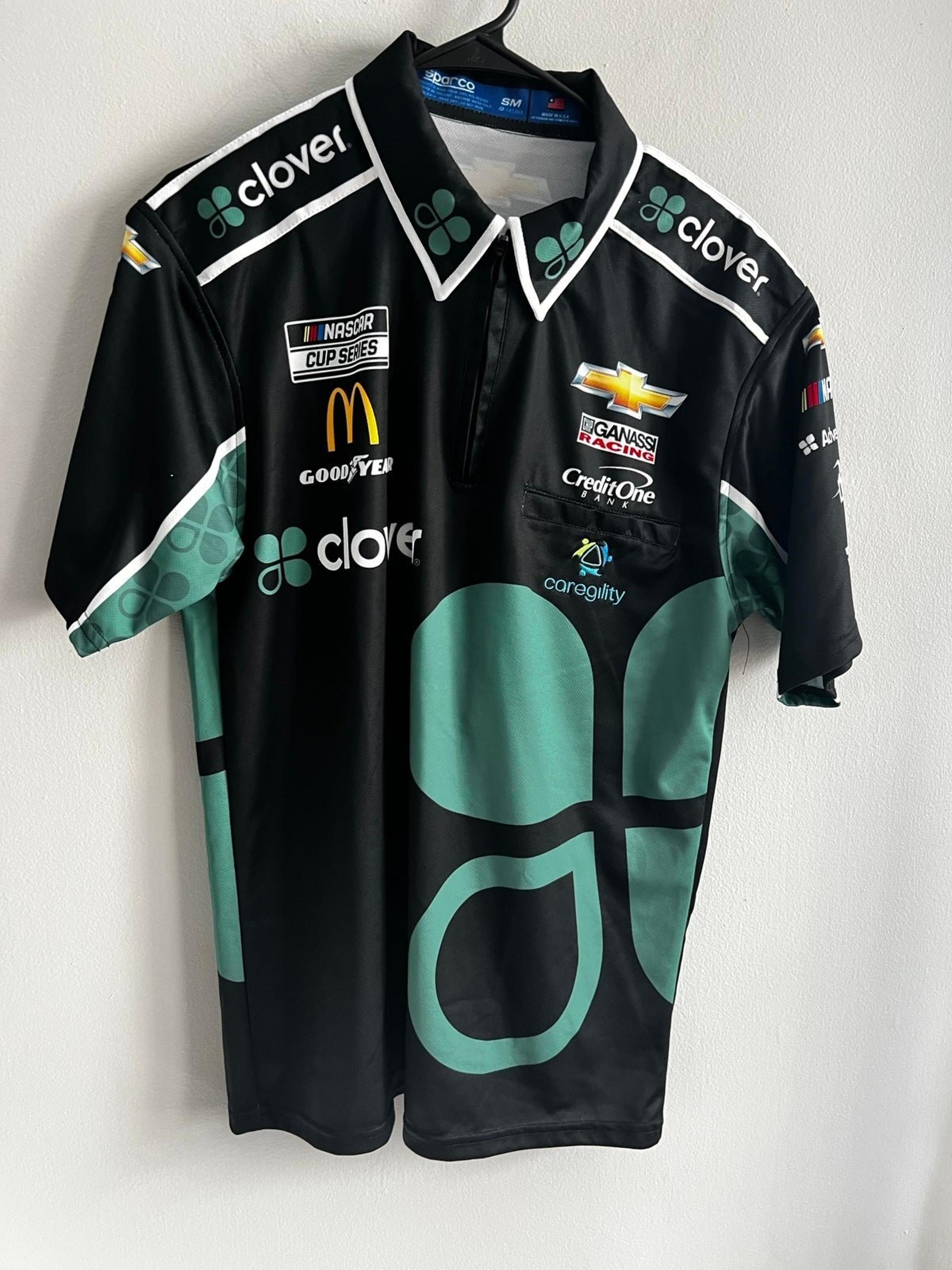 2019 CLOVER CGRTeam PIT CREW SHIRT NASCAR CHIP GANASSI MONSTER CHEVY SM - Sparco