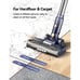 Devoac Corded Stick Vacuum Cleaner With 20Ft Cord, 23Kpa Powerful Suction , Dark