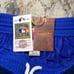 Atlanta Braves Shorts Mitchell & Ness Mens M Royal Blue Team ID Mesh Cooperstown