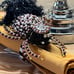 Mackenzie Childs Spider Napkin Ring HTF Halloween Tarantula Napkin Holder Rare