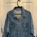 Rare Vintage TYCA USA Flag Embossed Men's Size XL jean Jacket