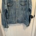 Rare Vintage TYCA USA Flag Embossed Men's Size XL jean Jacket