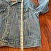 Rare Vintage TYCA USA Flag Embossed Men's Size XL jean Jacket