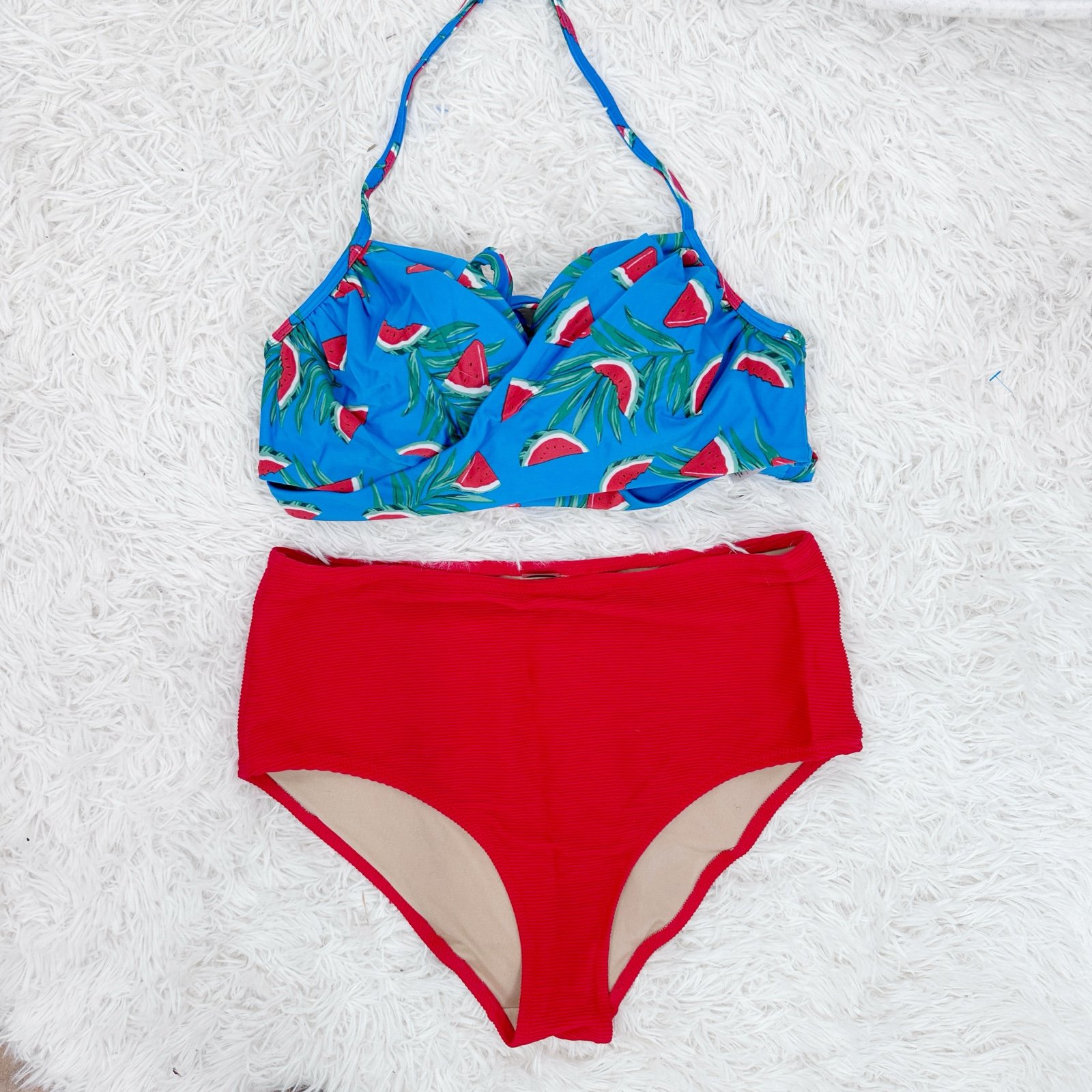 Old navy watermelon swimsuit clearance