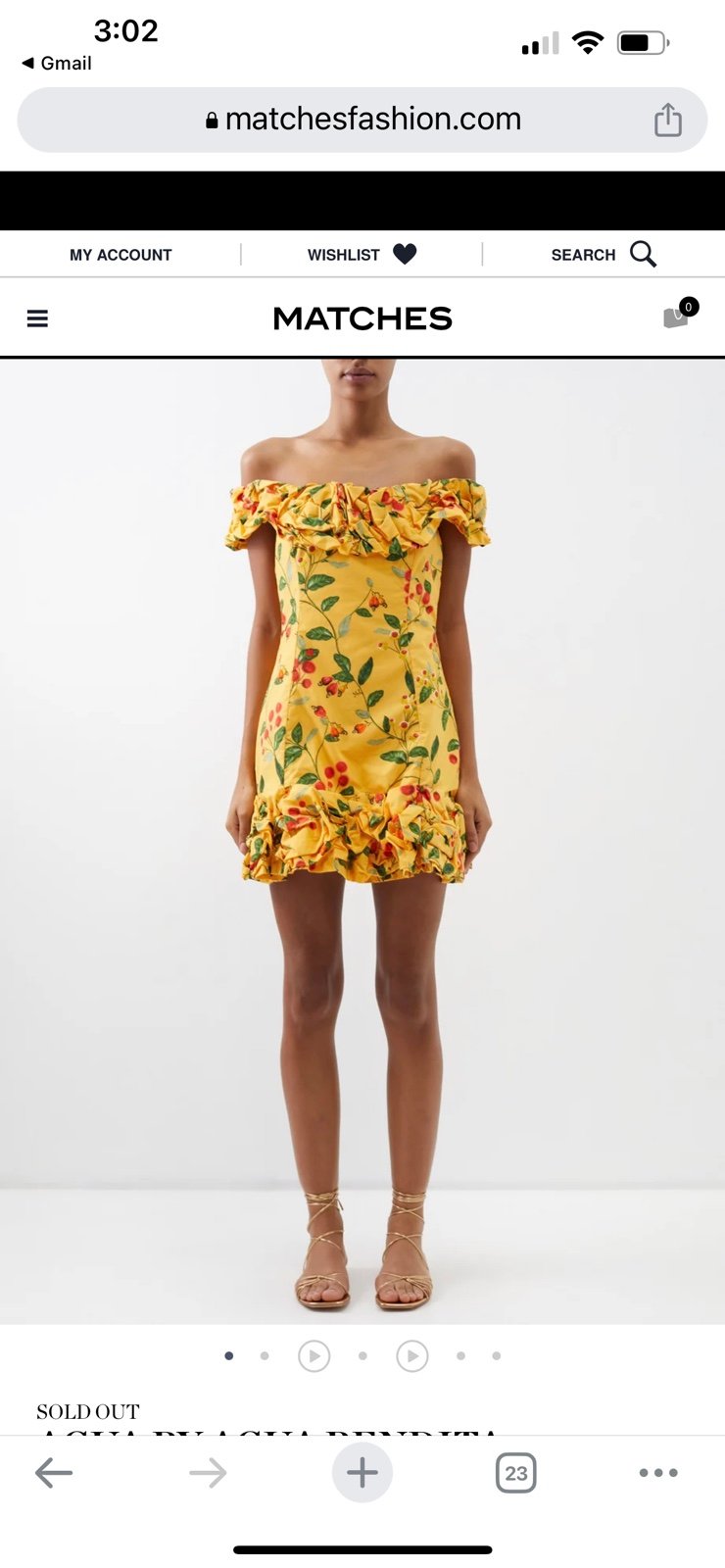 Agua Bendita dress
