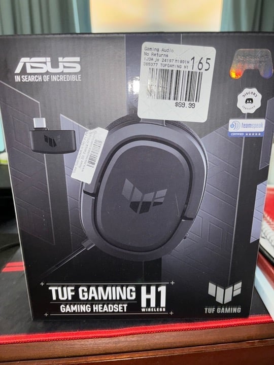 Asus TUF Wireless headset