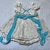 Love & Grow Vintage Bunny Bubble Romper and Bonnet 3T