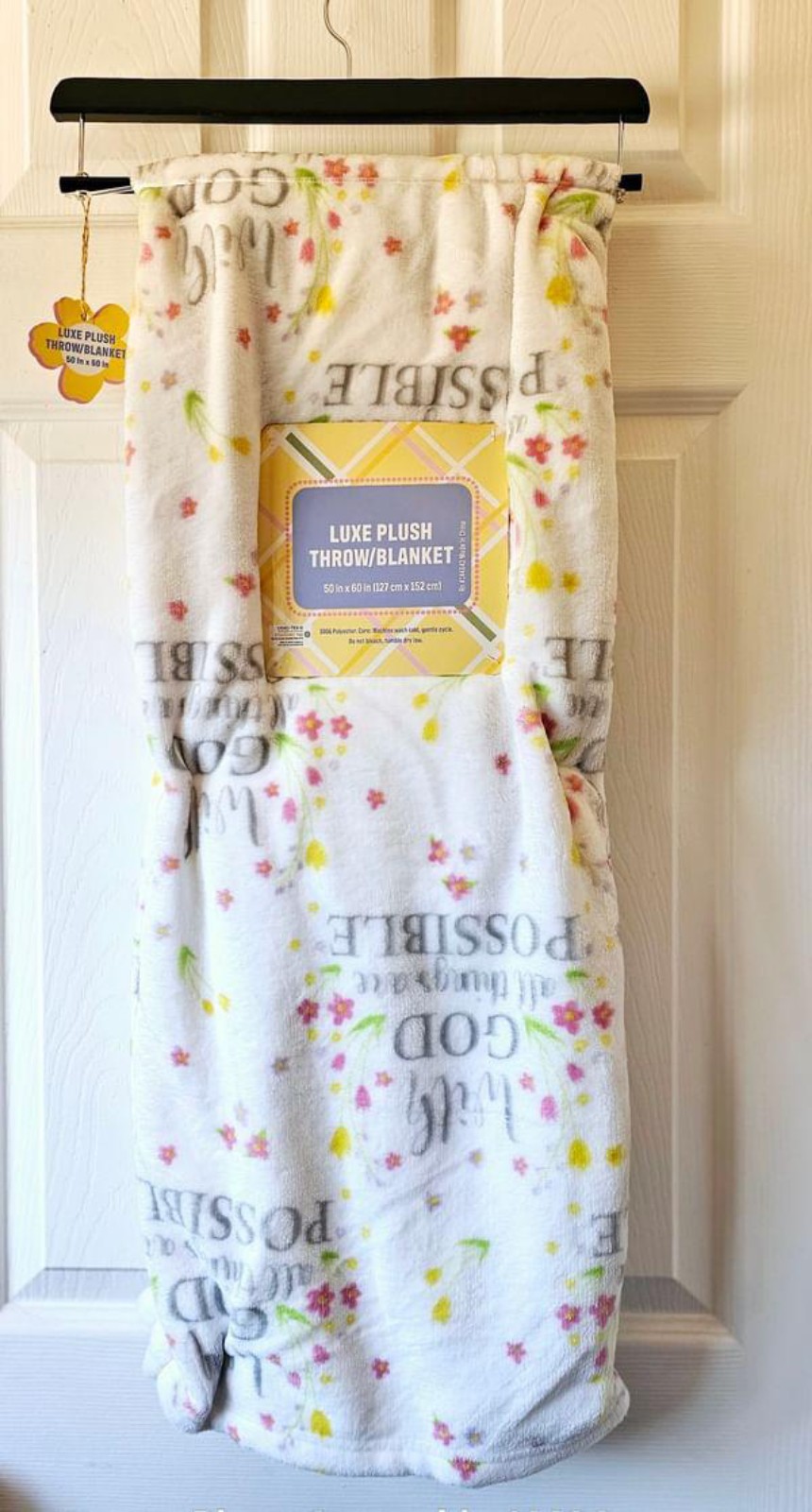 Christian Plush Blanket