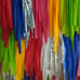 Handmade Rainbow Fringe Backdrop