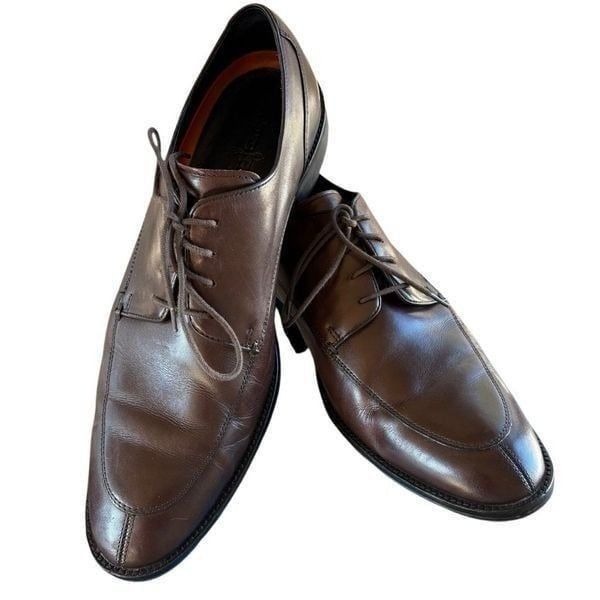 Cole Haan Lenox Hill Brown Leather Split Apron Toe Oxford Shoes Men’s Size 11M