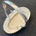 Vintage Sterling Clark and Coombs Ivory Carved Ring 7