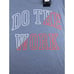 Under Armour Mens Project Rock Do The Work Sleeveless Shirt XL Loose Fit Blue