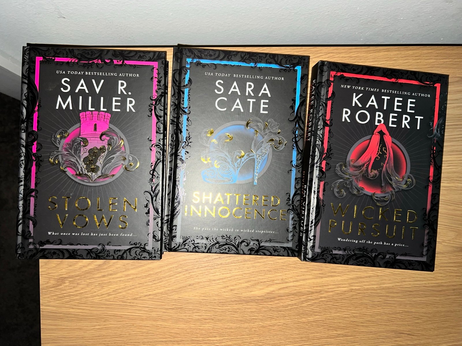 Signed and Numbered Bonkers Romance Black Rose Auction Box Set