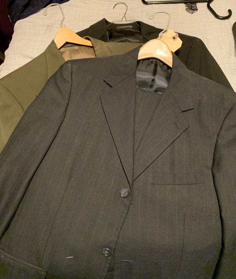 3 Suits and 4 jackets