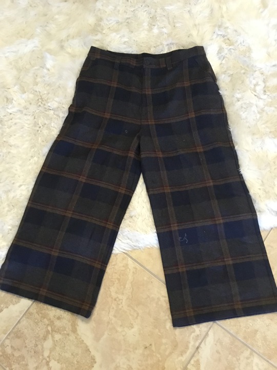 Lazy Oaf plaid pants size 20 UK New (16)
