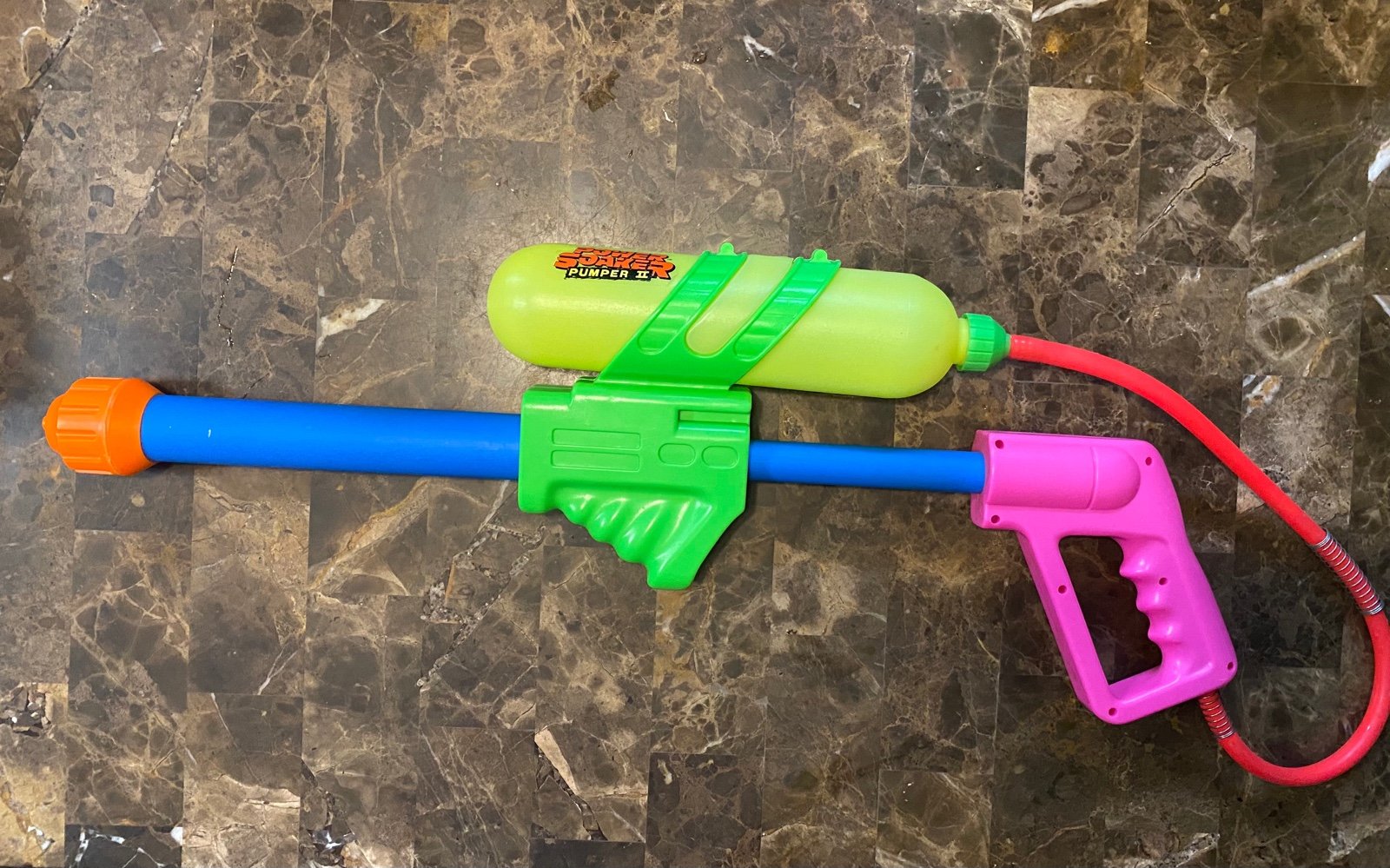Larami Super Soaker Pumper II Water Gun Original 1994 Works