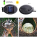 Solar Garden Stake Lights Metal Angel Solar Warm White LEDs Stake Light Memorial