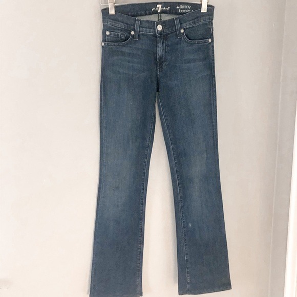 7 For All Mankind The Skinny Slim Bootcut Jeans 23