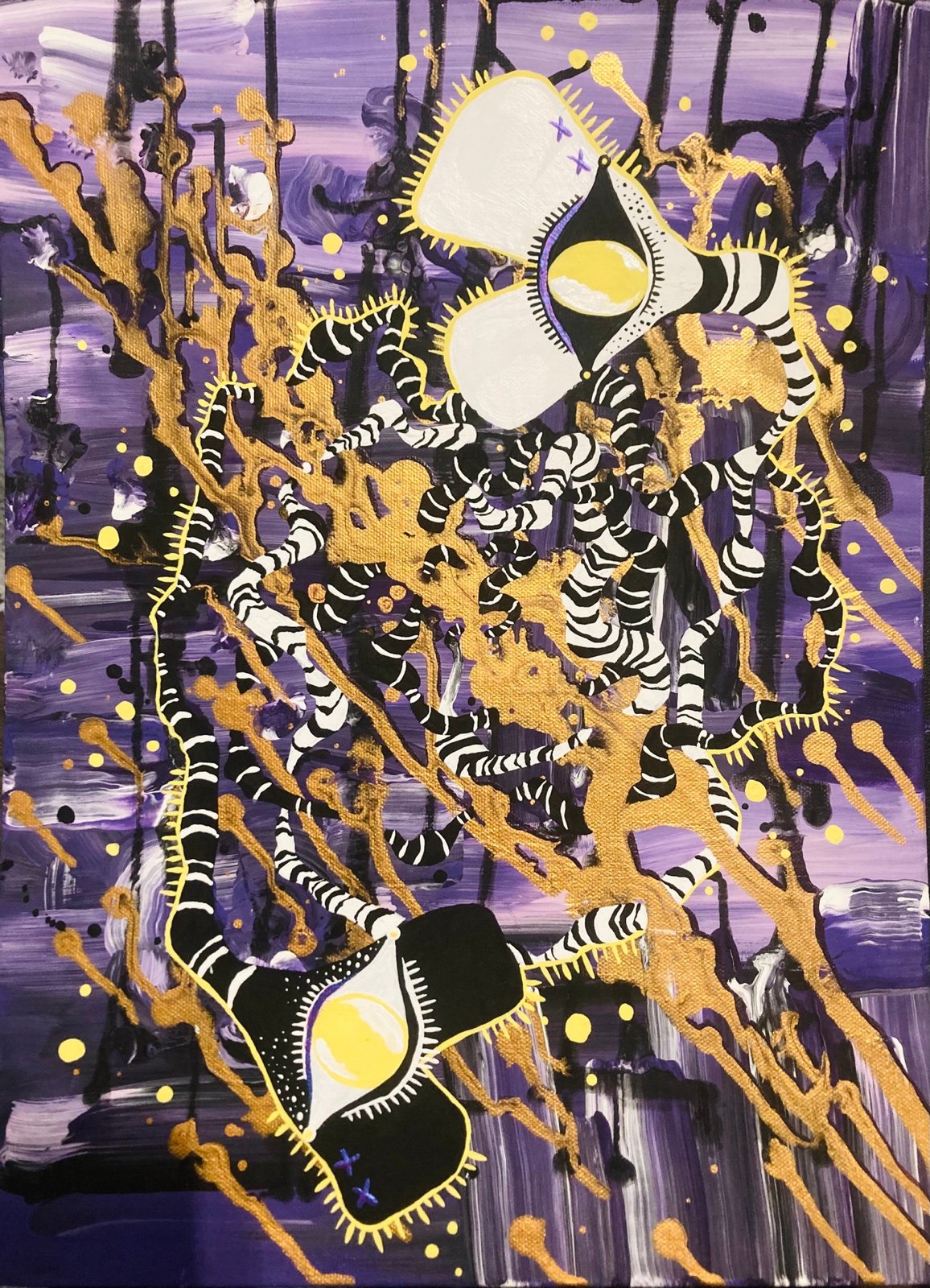 2 Hearts painting for Destiny <3