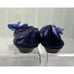 NANA Leather Purple Metallic Ballet Flats with Purple Ribbon Detail Size 9