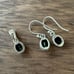 Chrome Diopside Oval Pendant & Dangle Earrings Set 925 Sterling Silver