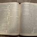 Vintage 1924 leather cover Old & New Testament Holy Bible Red Letter ed. Hertel