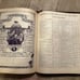Vintage 1924 leather cover Old & New Testament Holy Bible Red Letter ed. Hertel