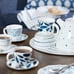 Lenox Blue Bay 4-Piece Espresso Cup & Saucer Set, 2.45 LB