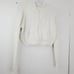 Skims Women's Off White Long Sleeve Cozy Knit Zip Up Casual Hoodie Size M