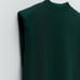 NWTs zara shoulder pad knit top