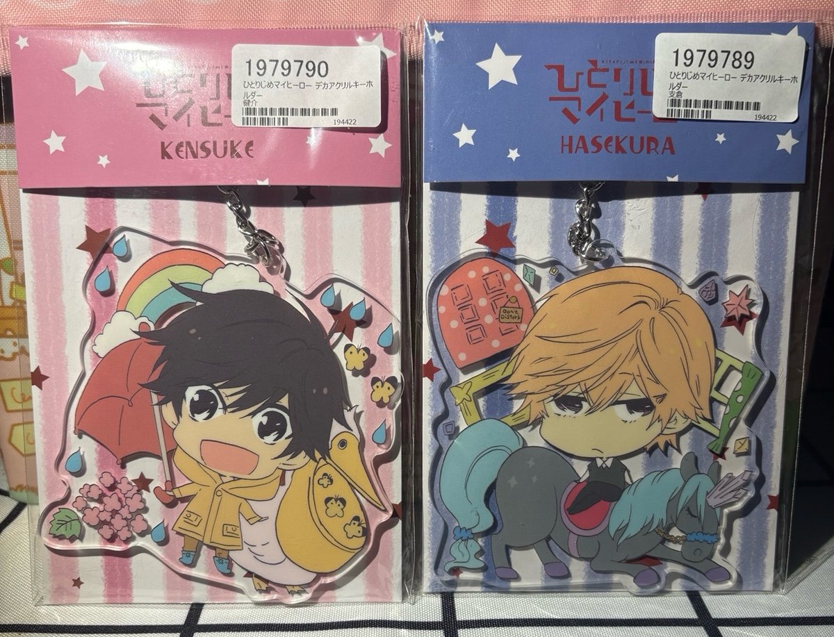 Hitorijime my Hero - Kensuke and Hasekura Big Acrylic Keychains
