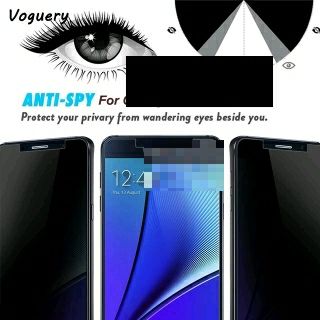 Tempered privacy glass screen protector
