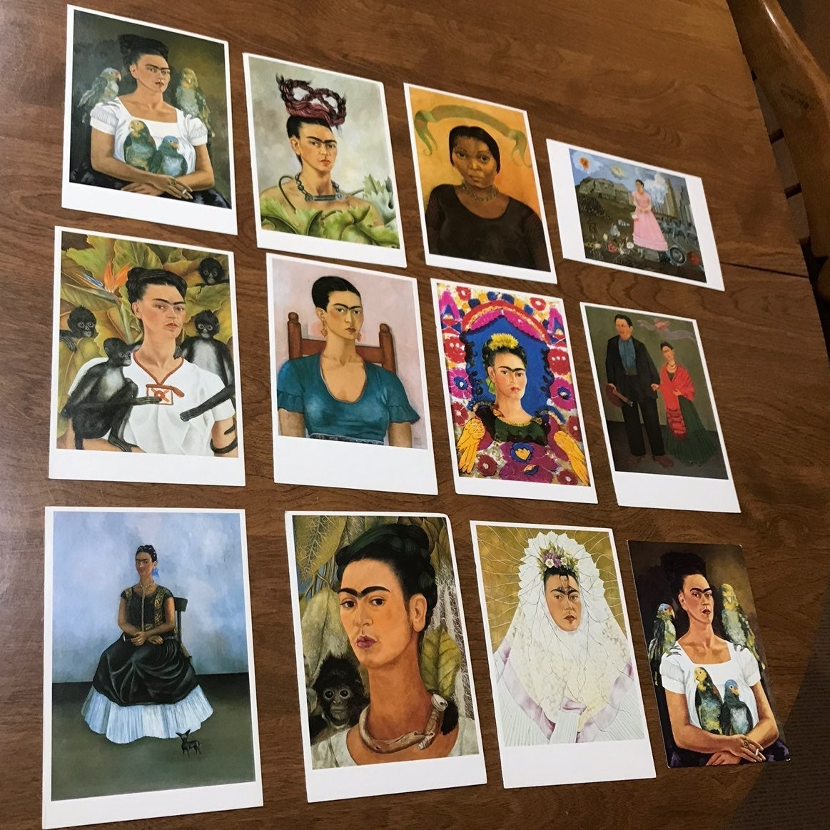 Frida Kahlo 12 Self Portrait Postcards