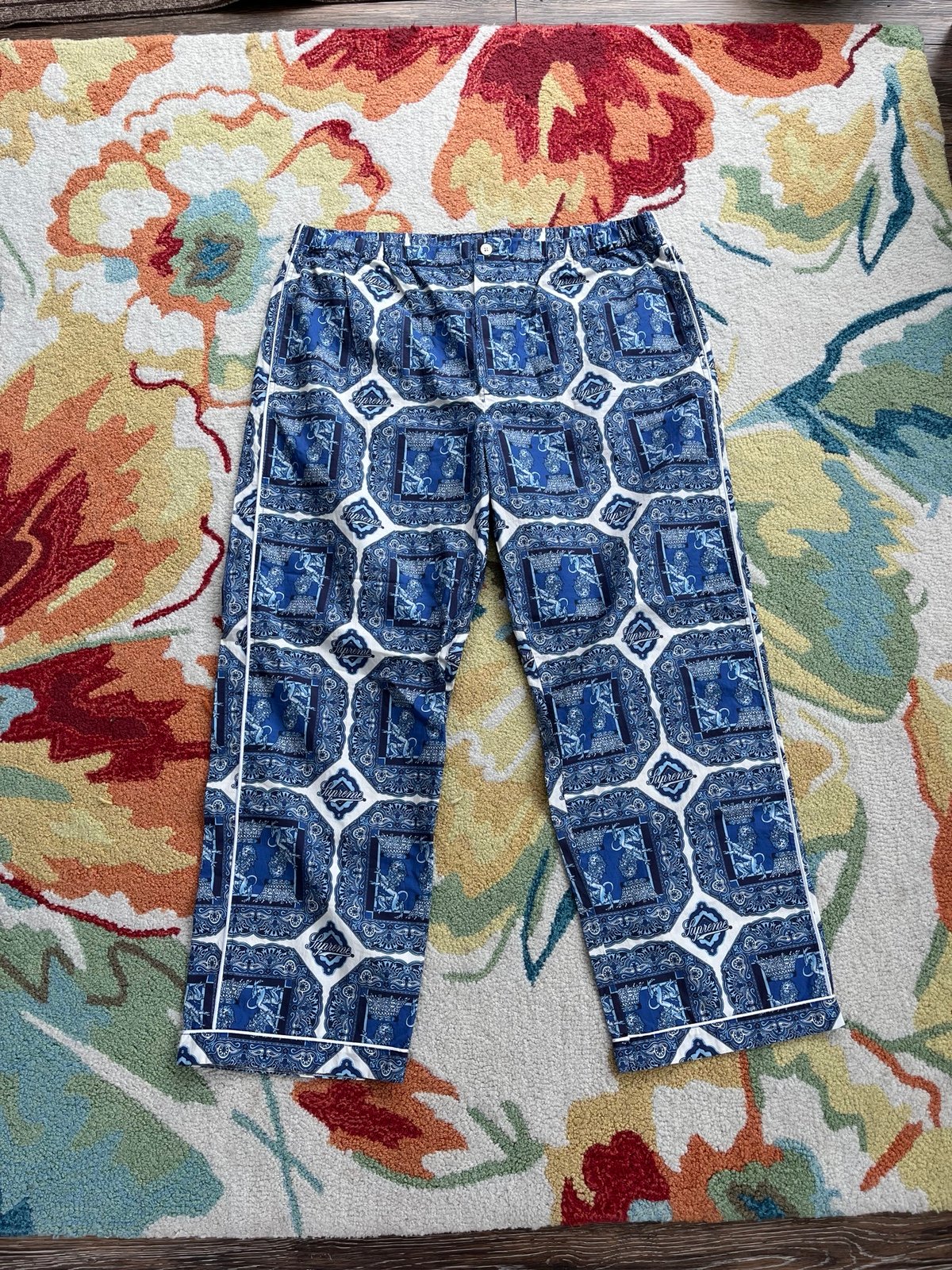 Supreme Regency Pajama Pants SS22 Blue
