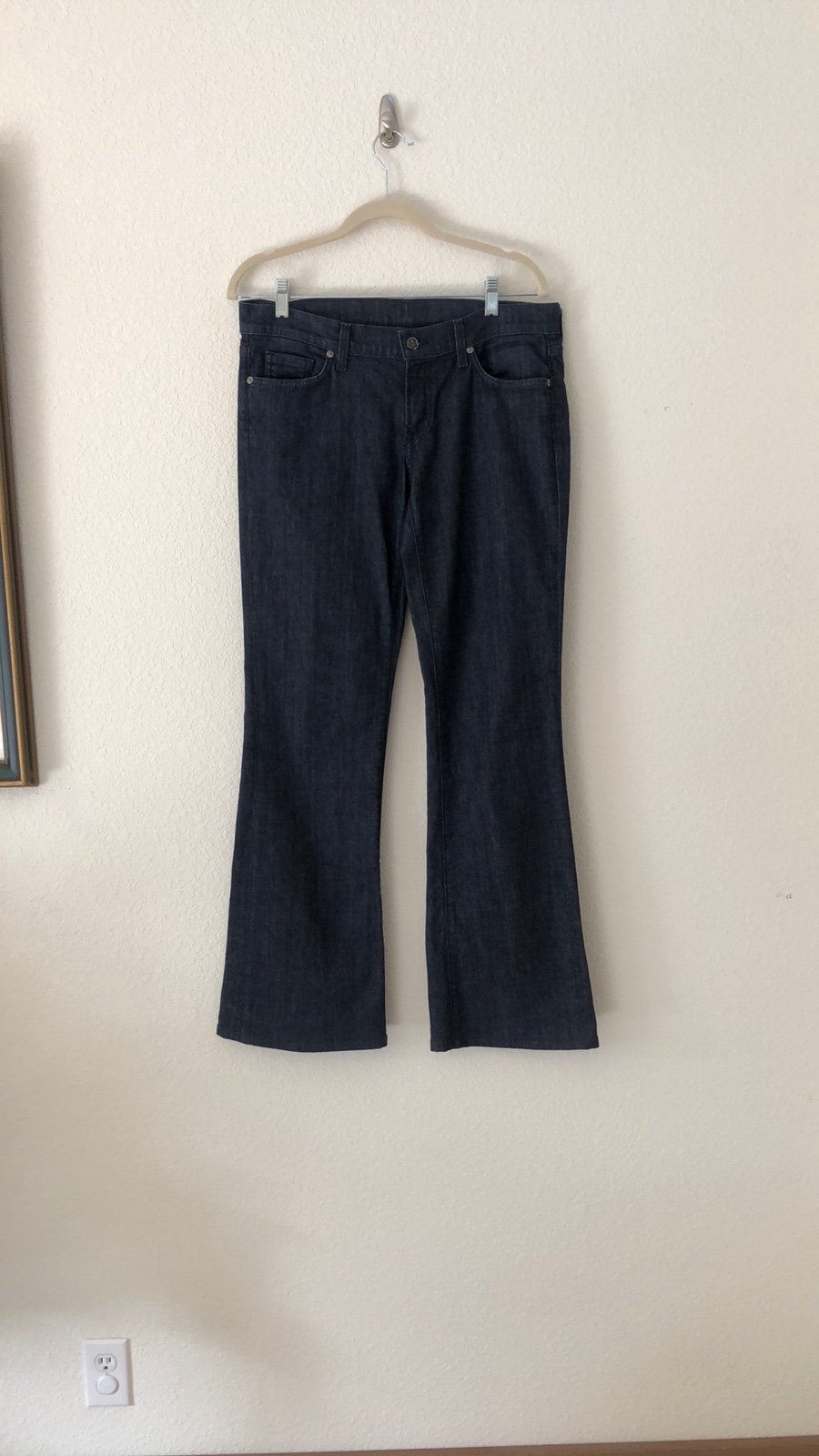 Citizens of Humanity Ingrid Stretch Low Waist Flare Swarovski Jeans Size 31