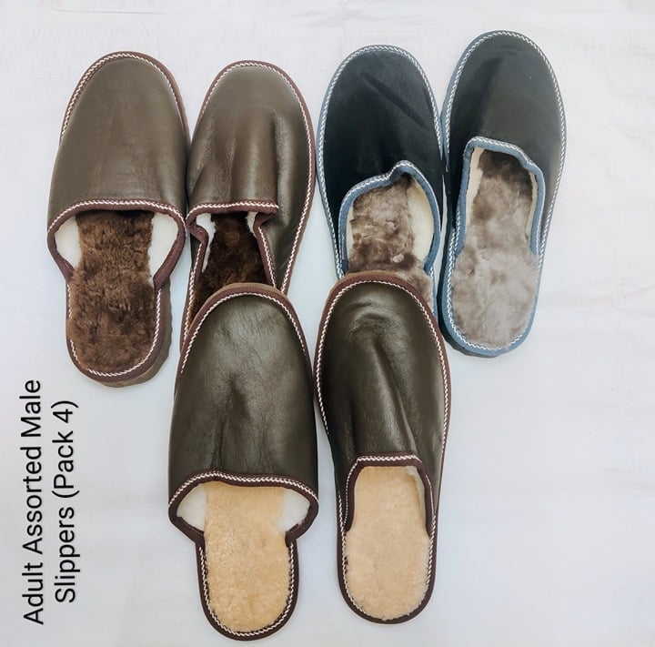 Male Sheepskin Slippers