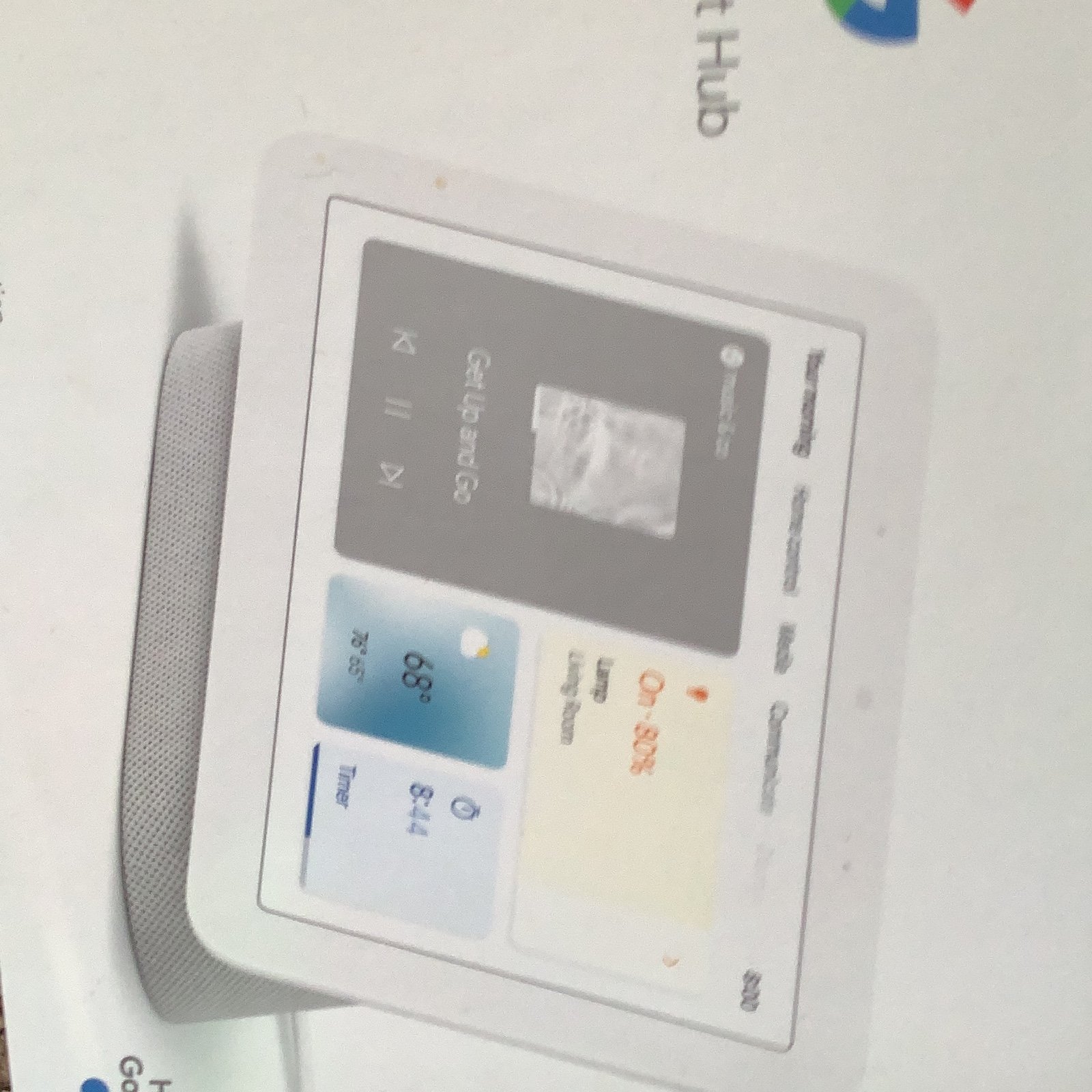 Google Nest hub 2nd gen