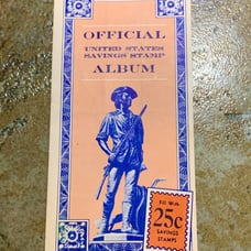 Vintage 1960's Offical Us Savings Bond/Stamps Game
