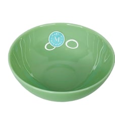 New Martha Stewart Green JADEITE GLASS Large Round Serving Bowl 8