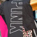 VS Secret PINK blush cheetah ultimate leggings